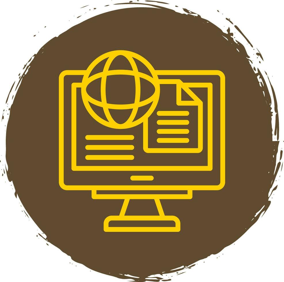 Portal Vector Icon Design