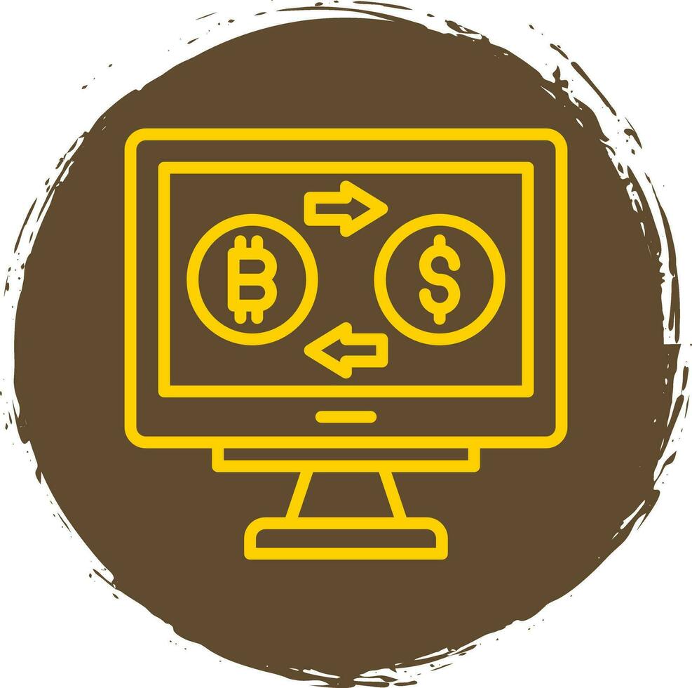 Cryptocurrency Vector Icon Design