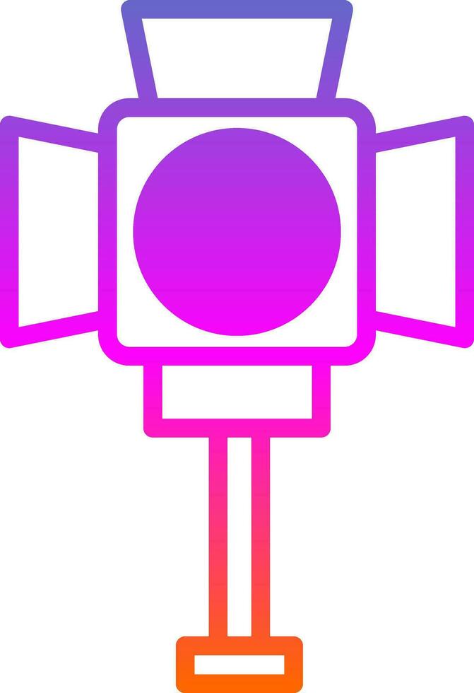 Reflector Vector Icon Design