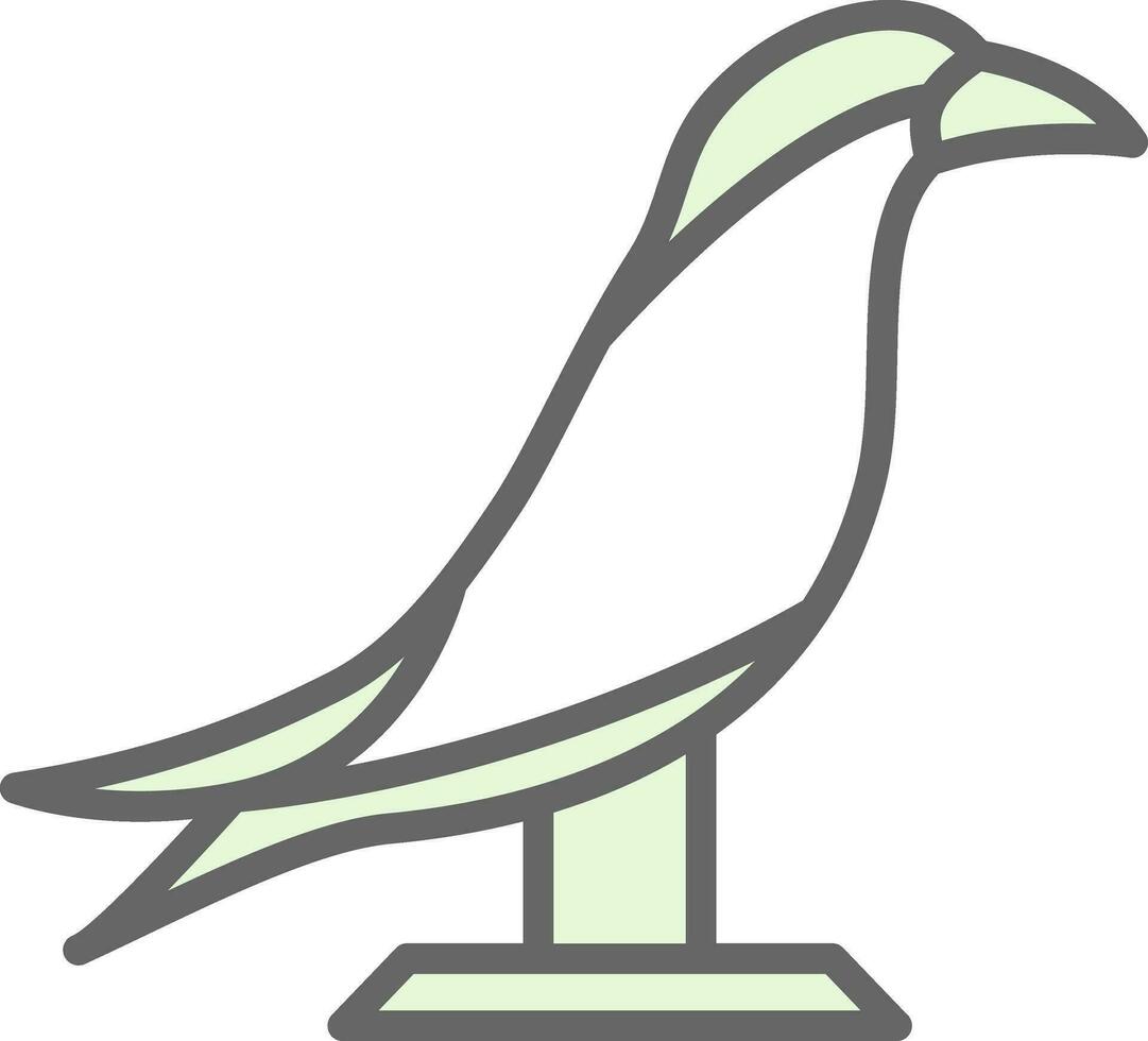 Arctic tern in flight Vector Icon Design