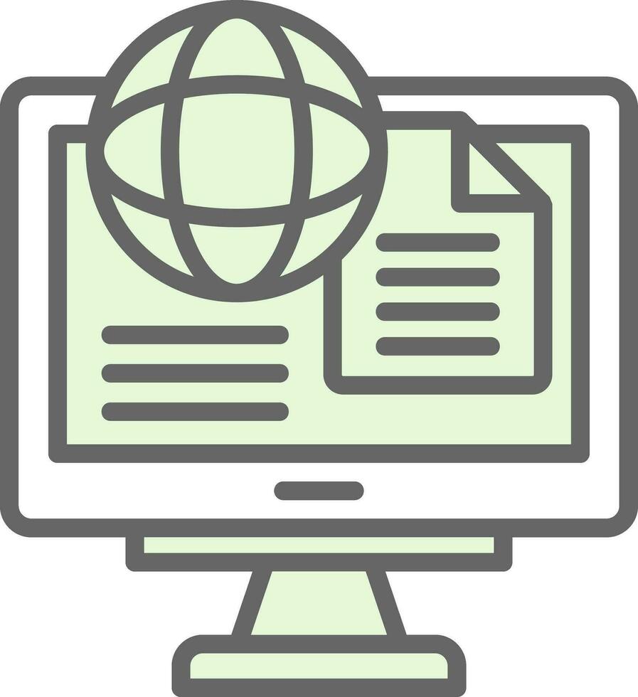 Portal Vector Icon Design