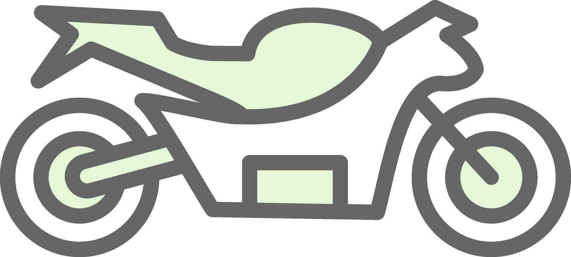 Motorbike Vector Icon Design