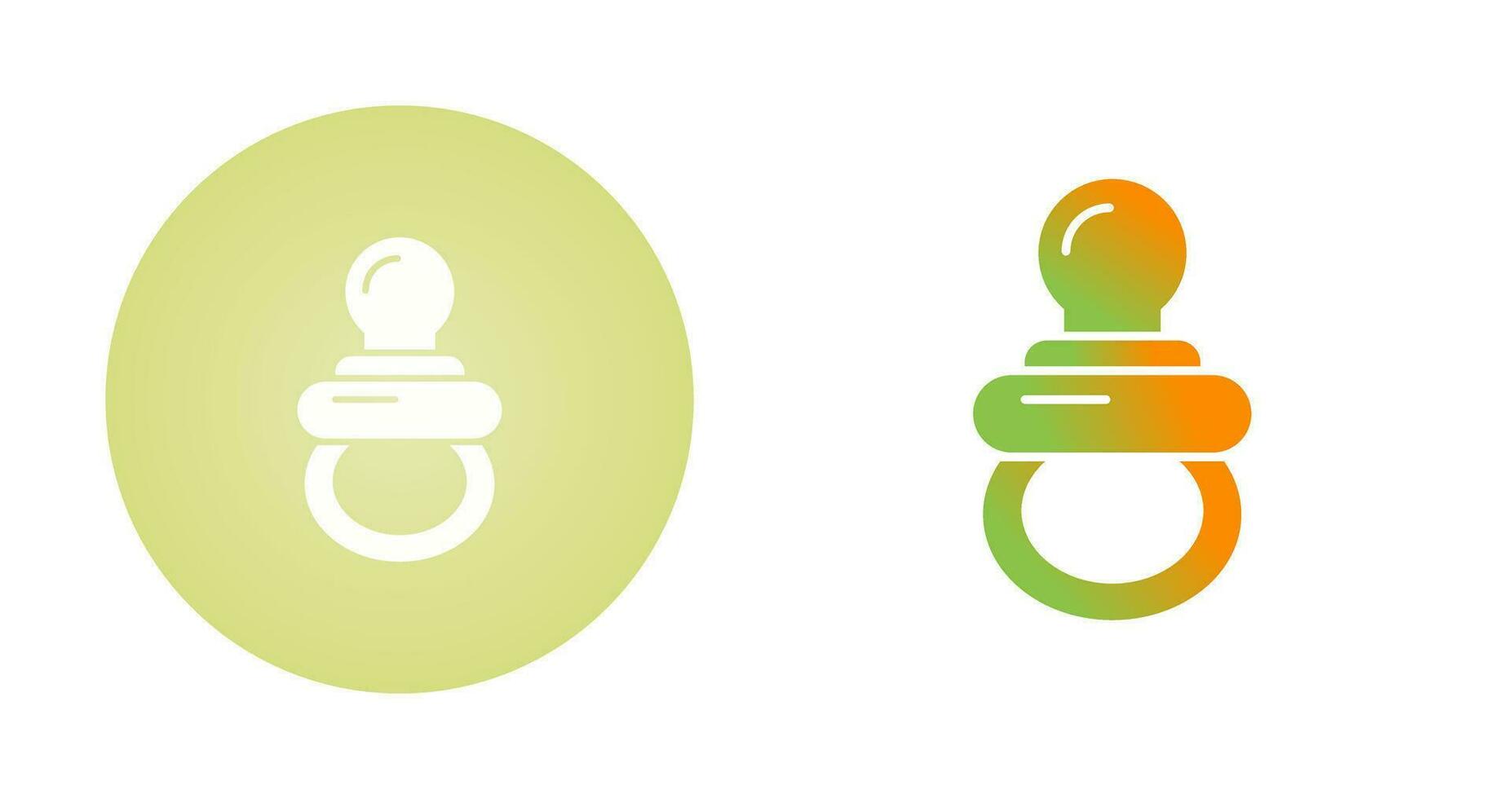 Pacifier Vector Icon