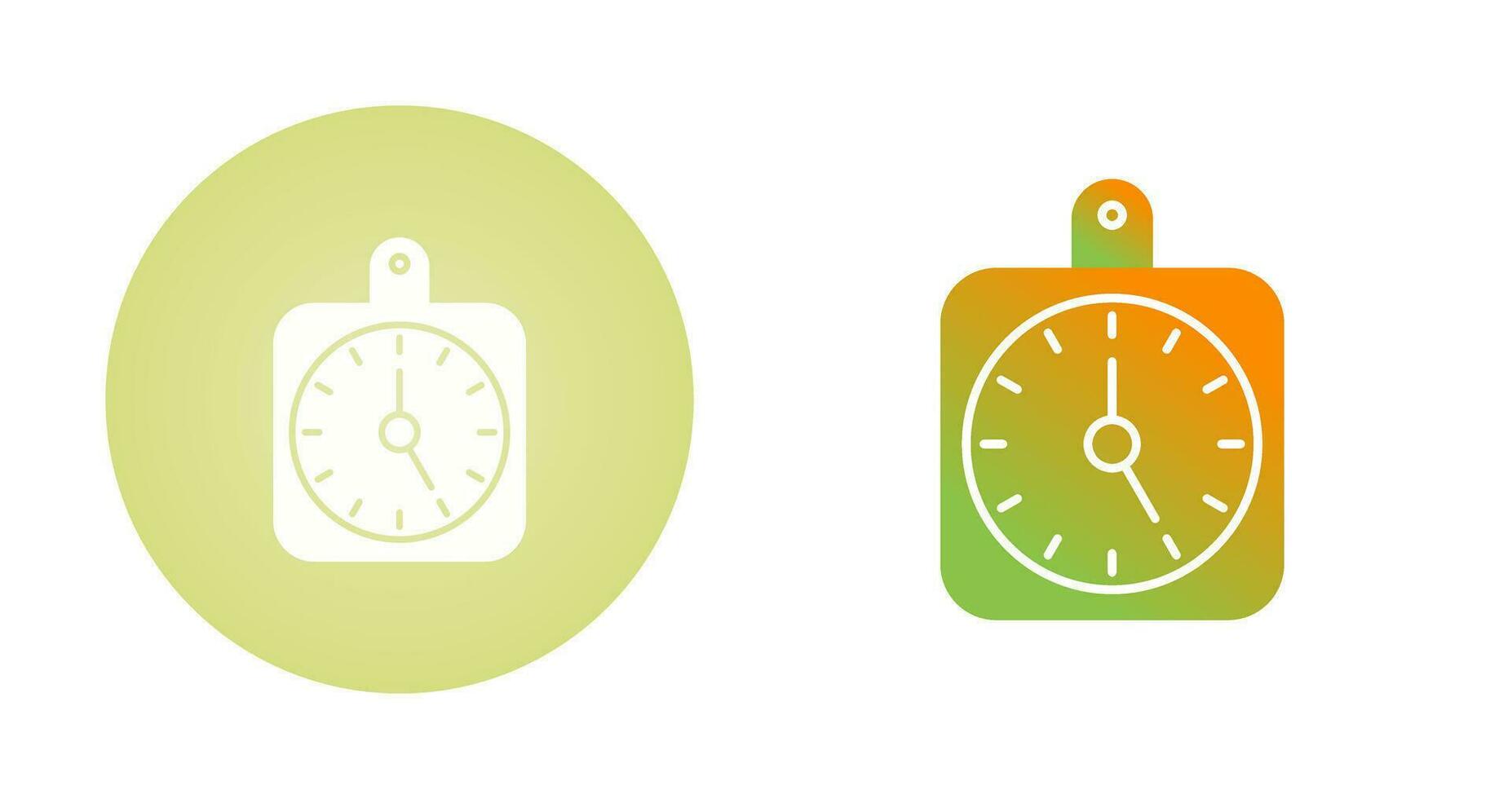 Wall clock Vector Icon