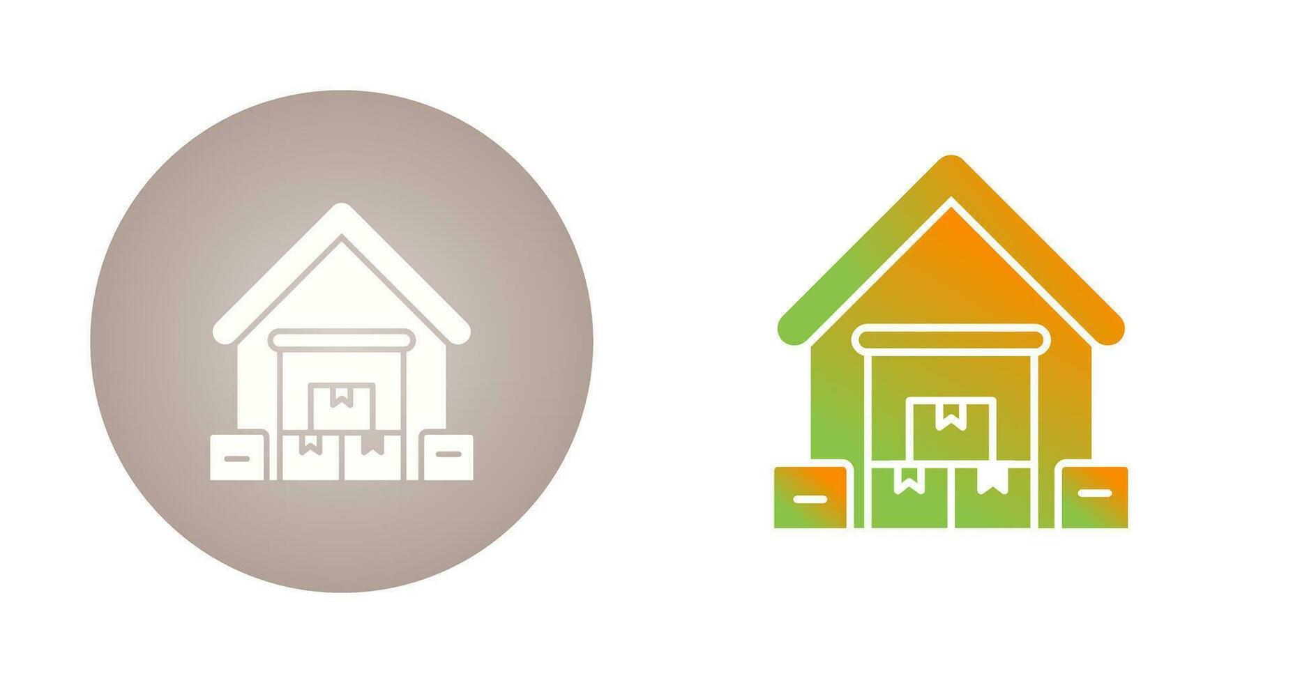 Warehouse Vector Icon