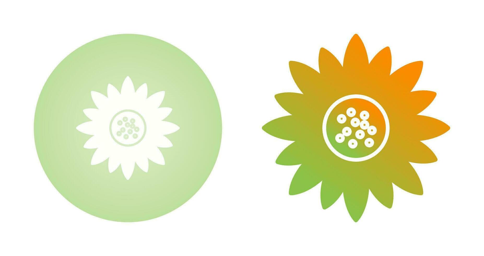 Sunflower Vector Icon