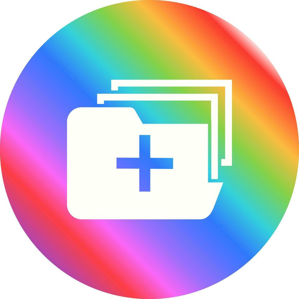 Medical Folder Vector Icon