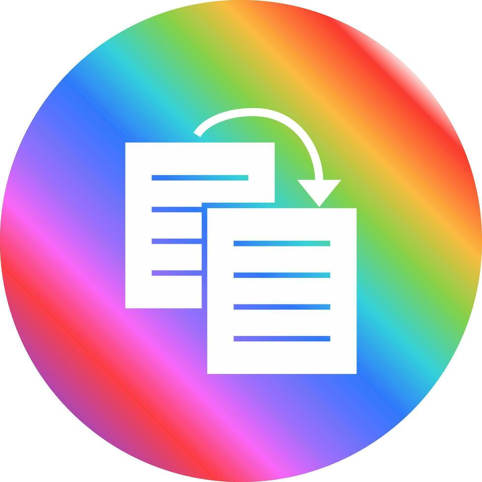 Duplicate Content Vector Icon