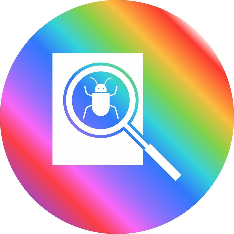 Debugging Vector Icon