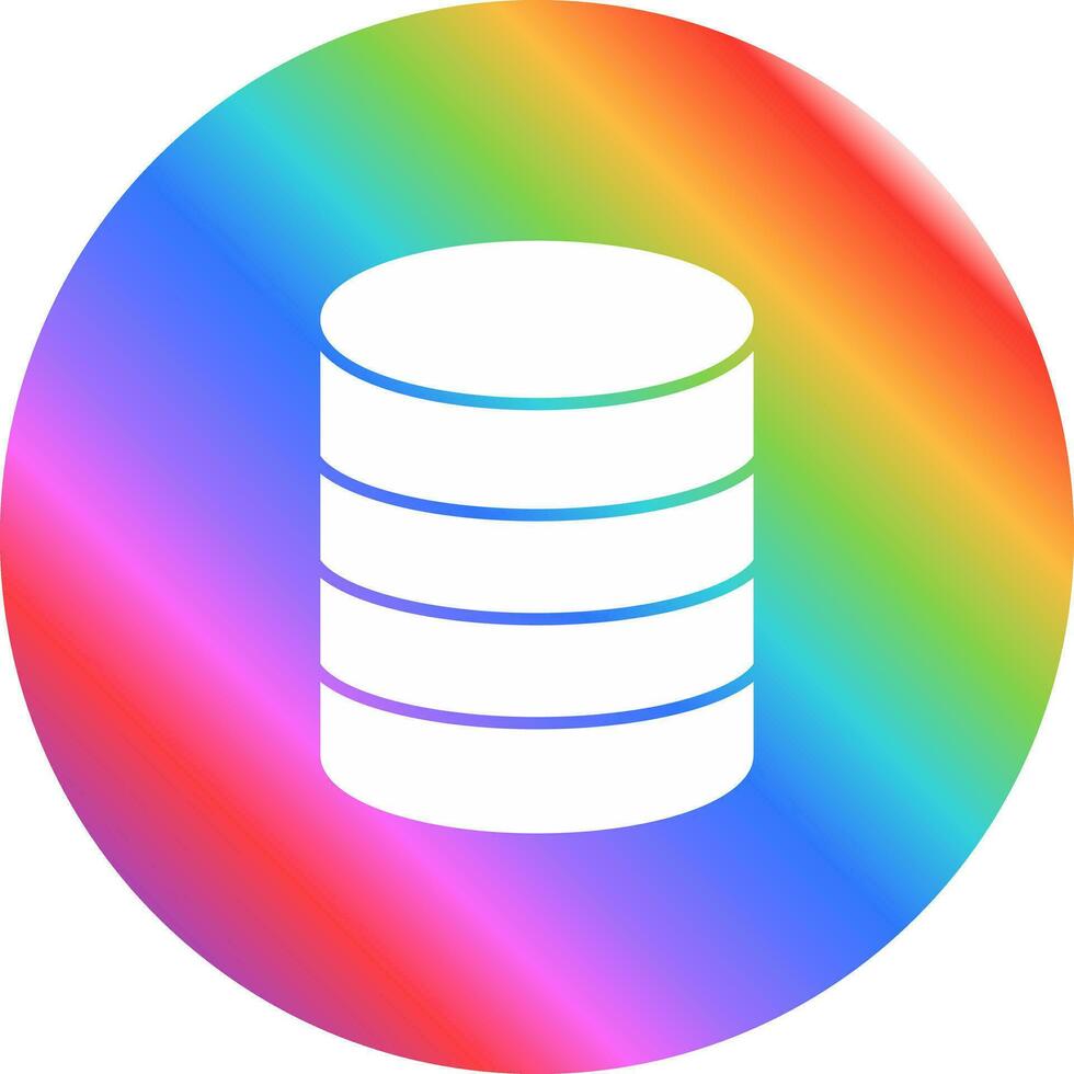 icono de vector de base de datos