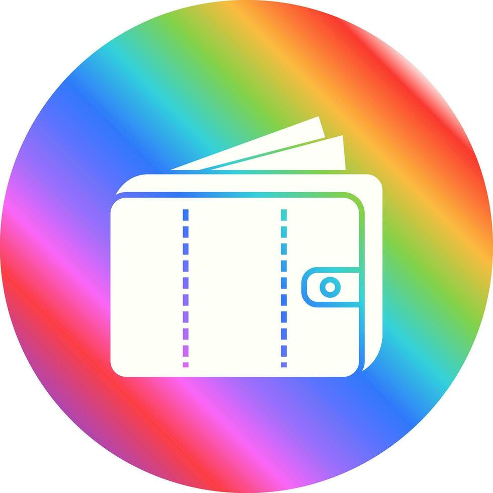 Mony in voilet Vector Icon