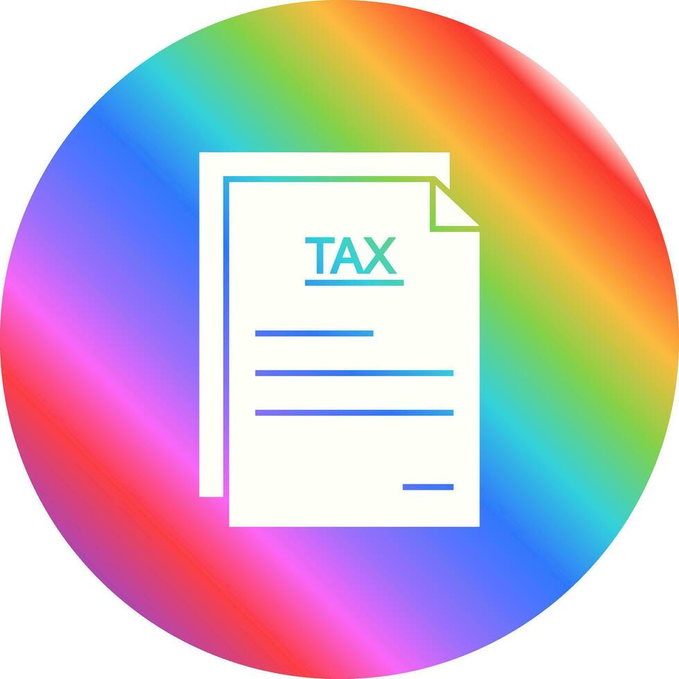 Tax Vector Icon