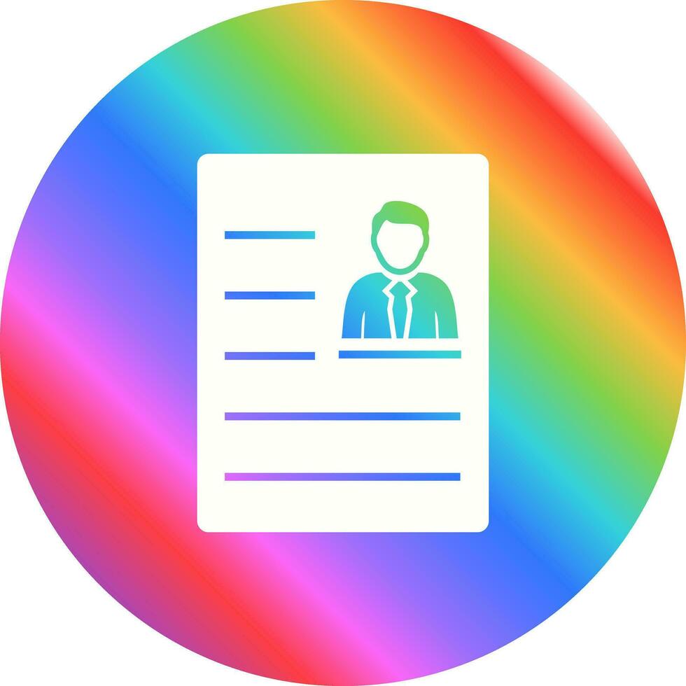 Account Holder Vector Icon