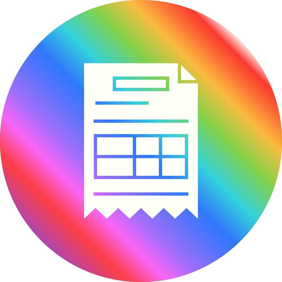 Invoice Vector Icon