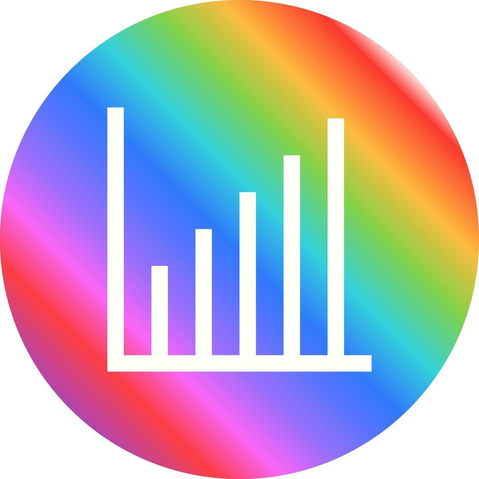 Bar Chart Vector Icon