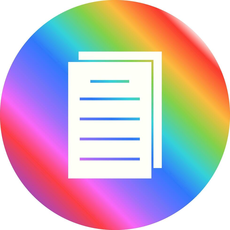 User Documents Vector Icon