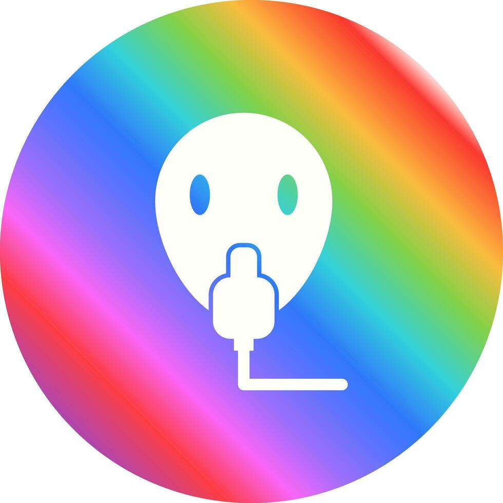Oxygen Mask Vector Icon