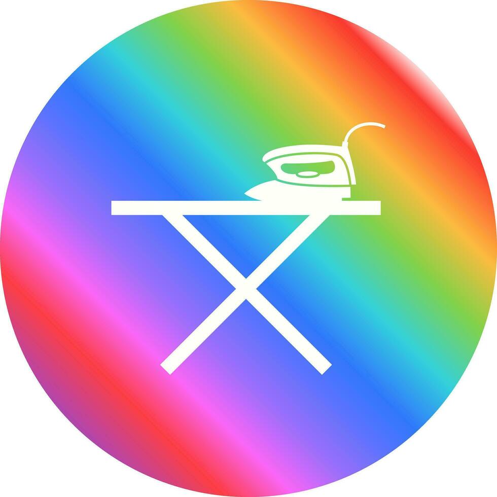 Iron Stand Vector Icon