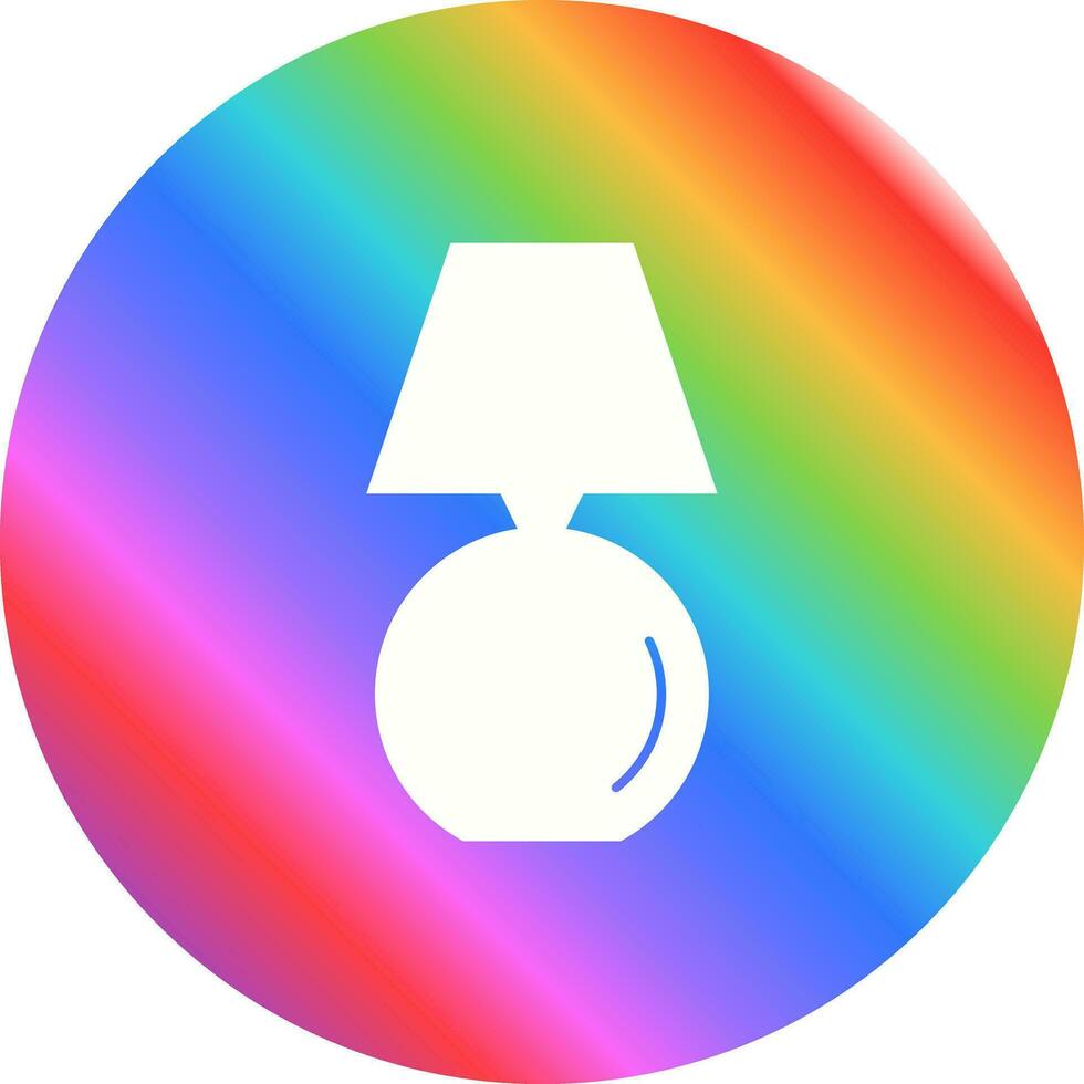 Table Lamp Vector Icon