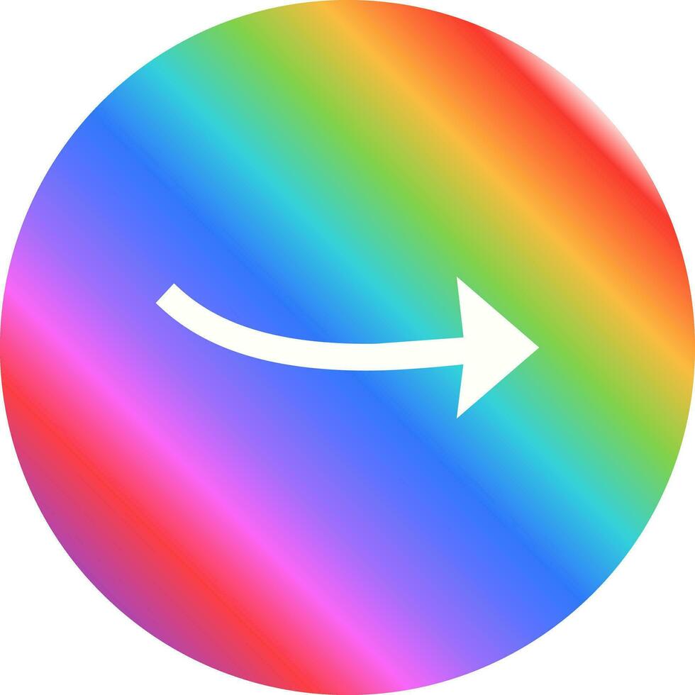 Arrow Pointing Right Vector Icon