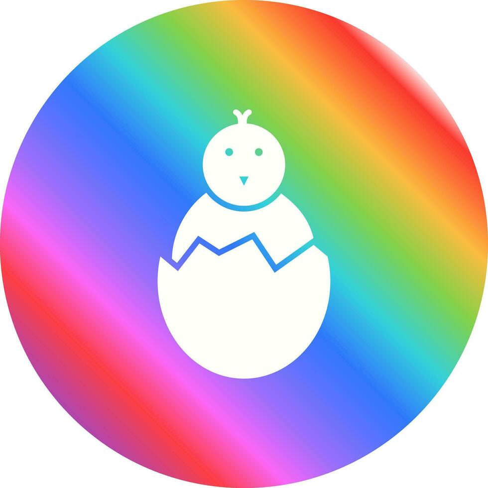 Hatched Egg Vector Icon