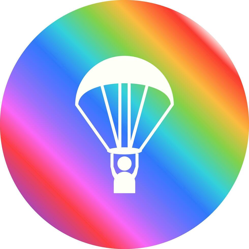 Paragliding Vector Icon