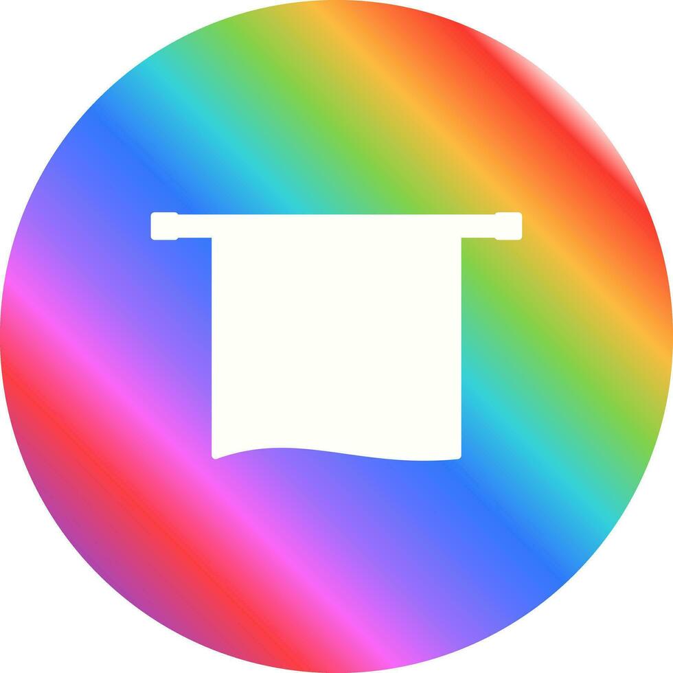 Towel Dryer Vector Icon