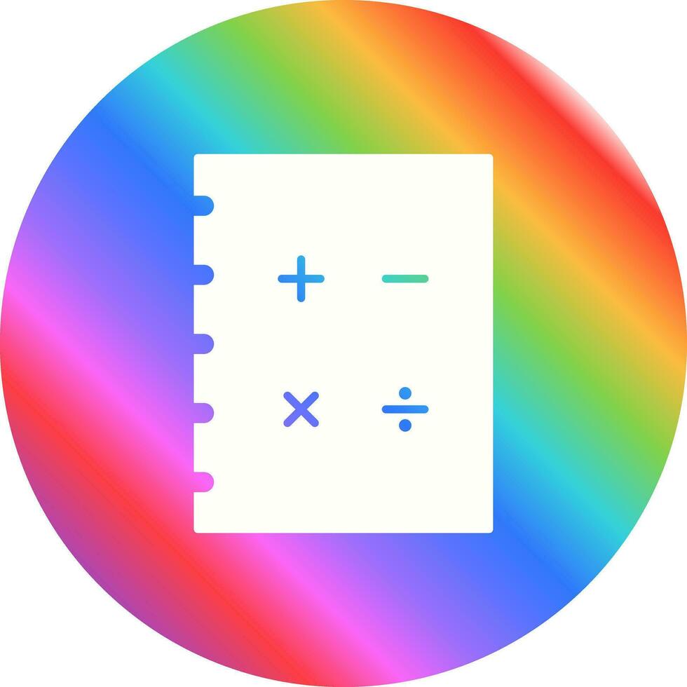 Mathematics Vector Icon