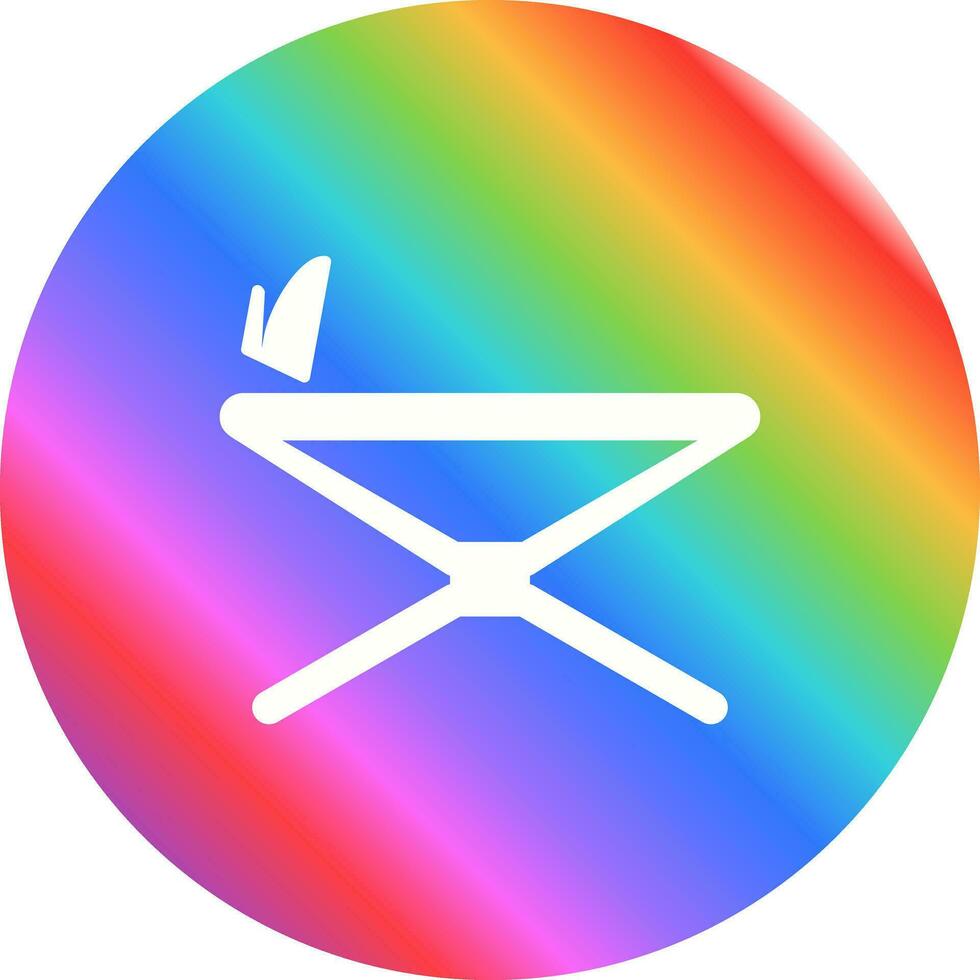 Iron Stand Vector Icon