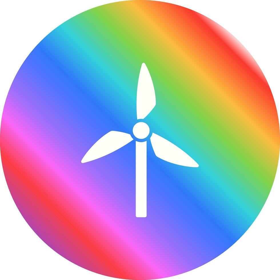 Windmill Vector Icon