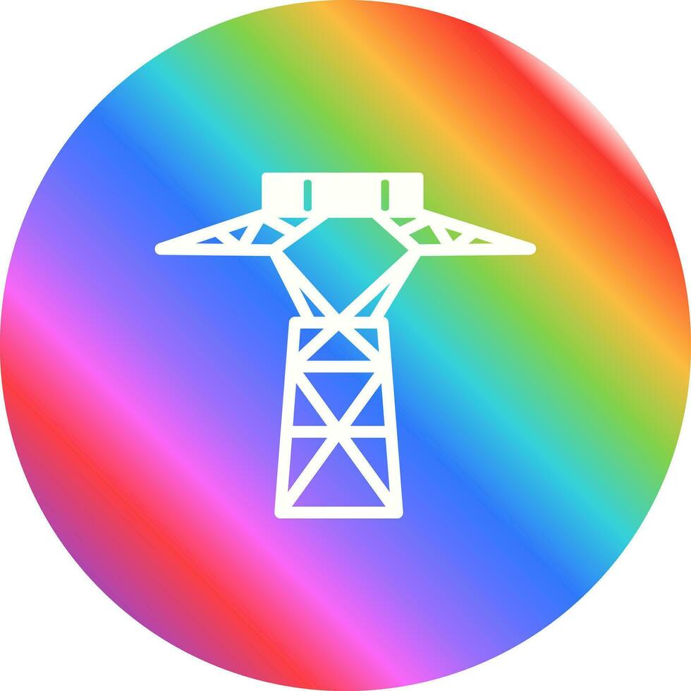 Power Line Vector Icon