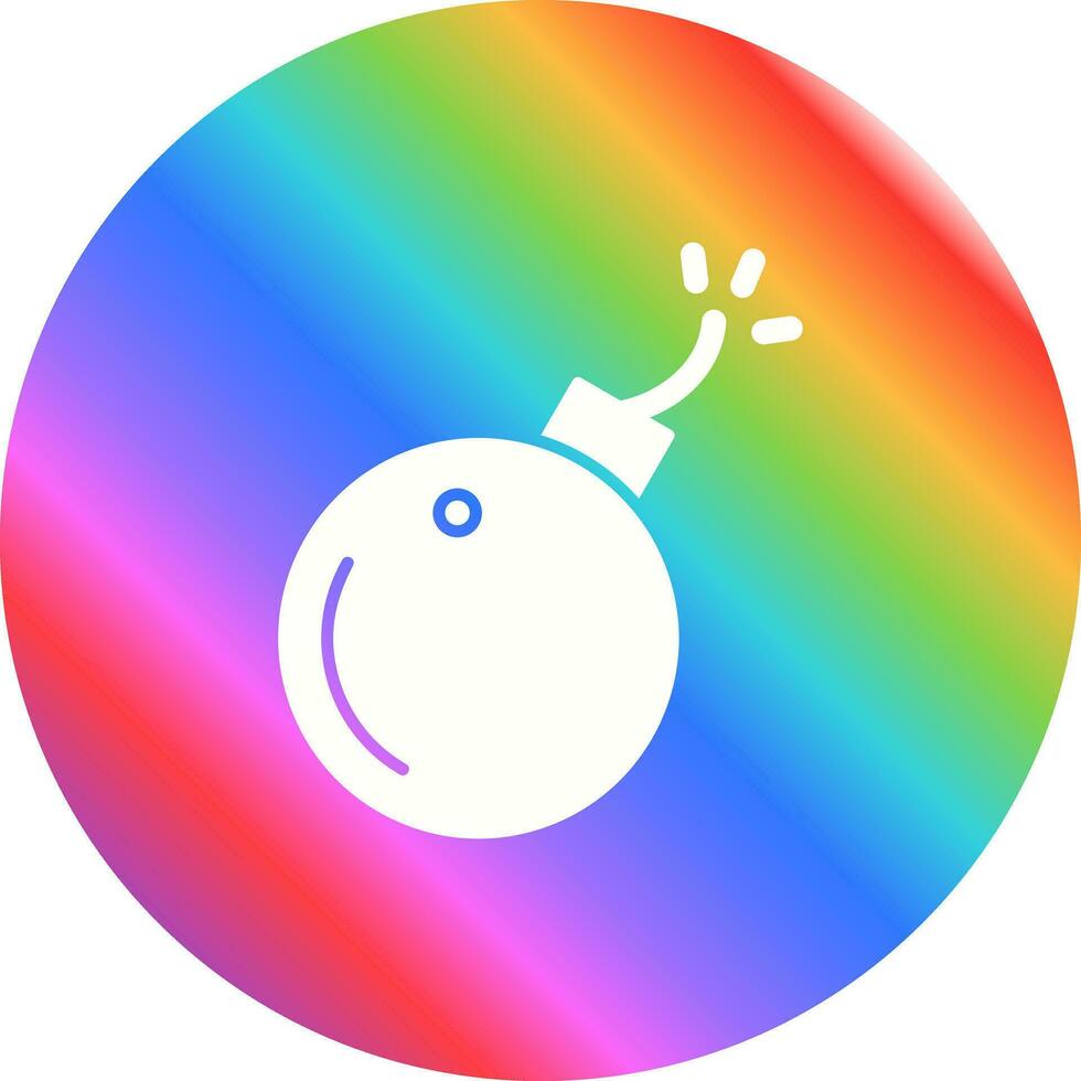 Exploding Cannon Ball Vector Icon