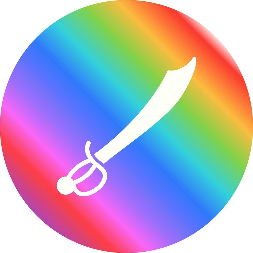 Pirate Sword Vector Icon