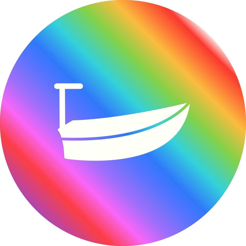 Small Boat Vector Icon