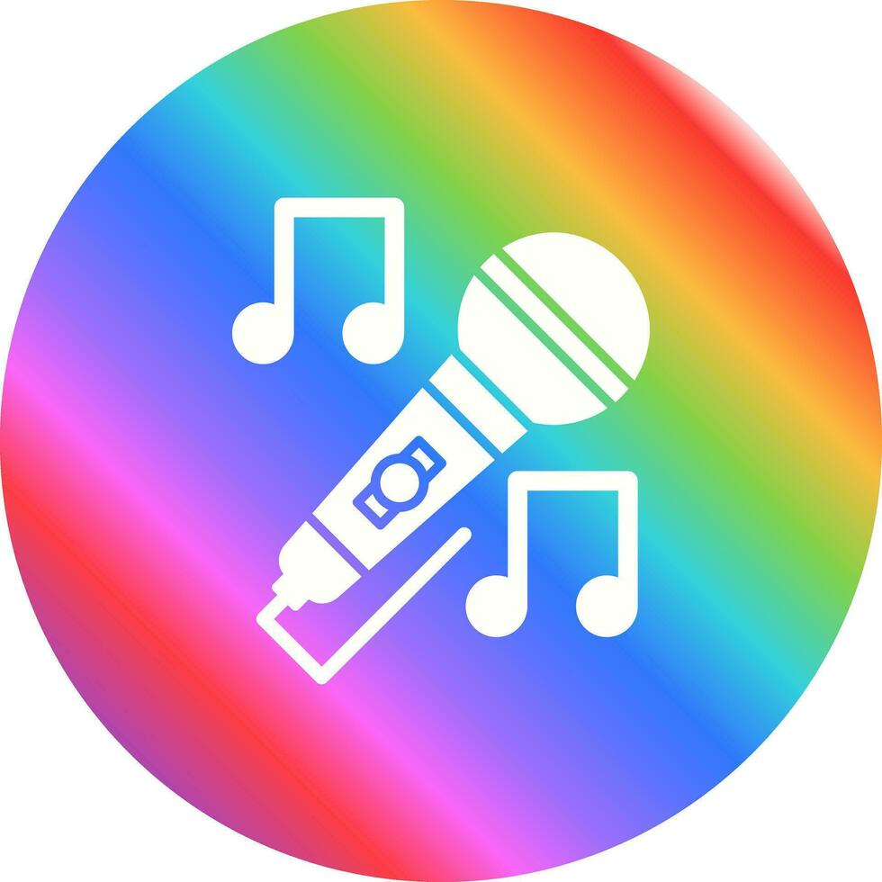 Karaoke Vector Icon