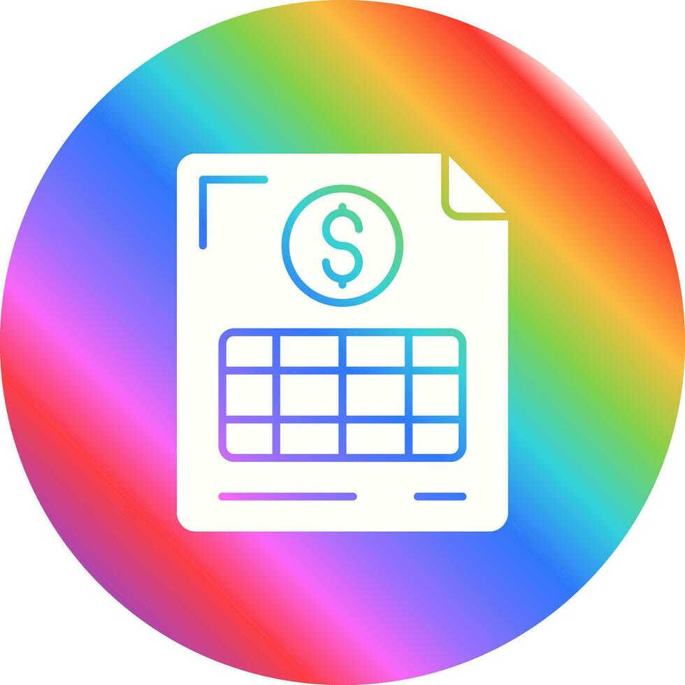 Invoice Vector Icon