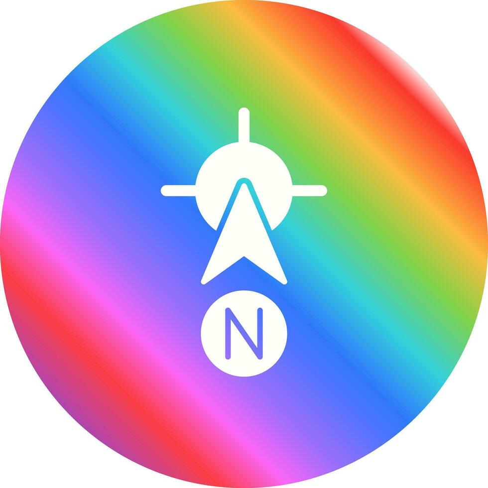 North Vector Icon