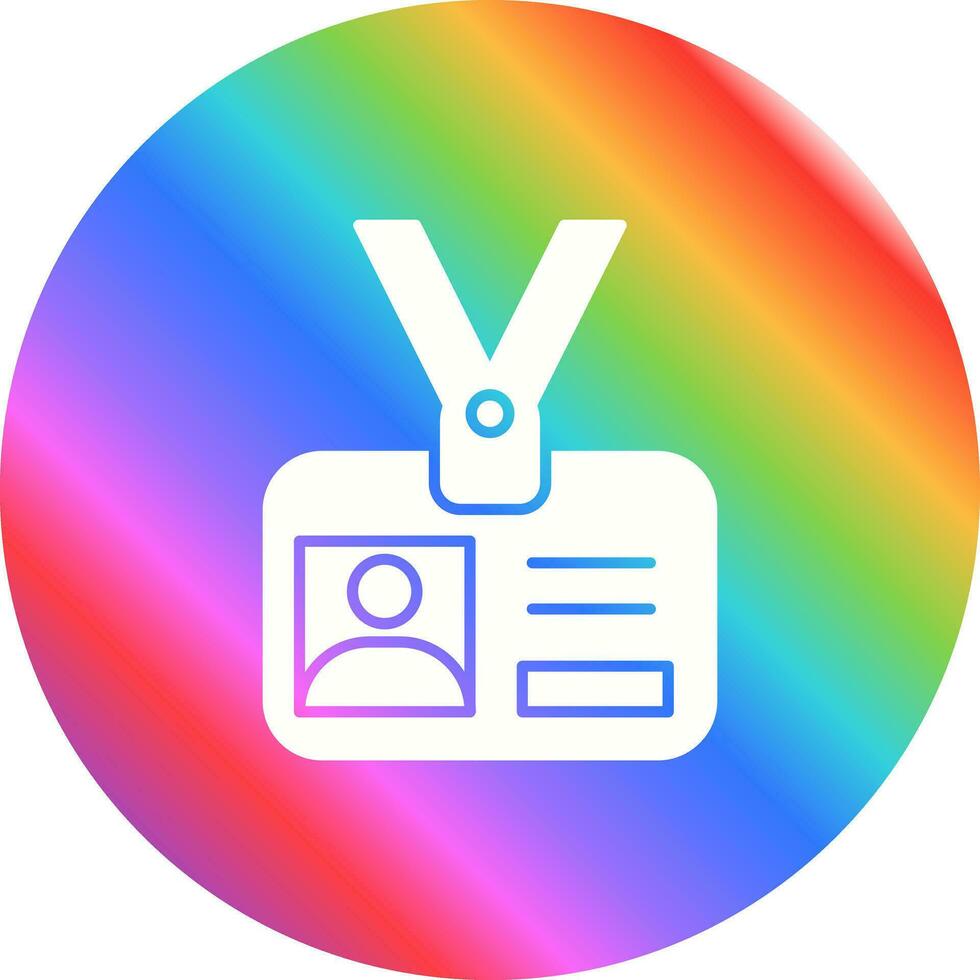 Id Card Vector Icon