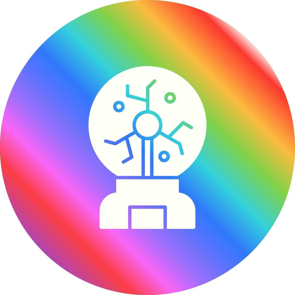 Plasma Ball Vector Icon