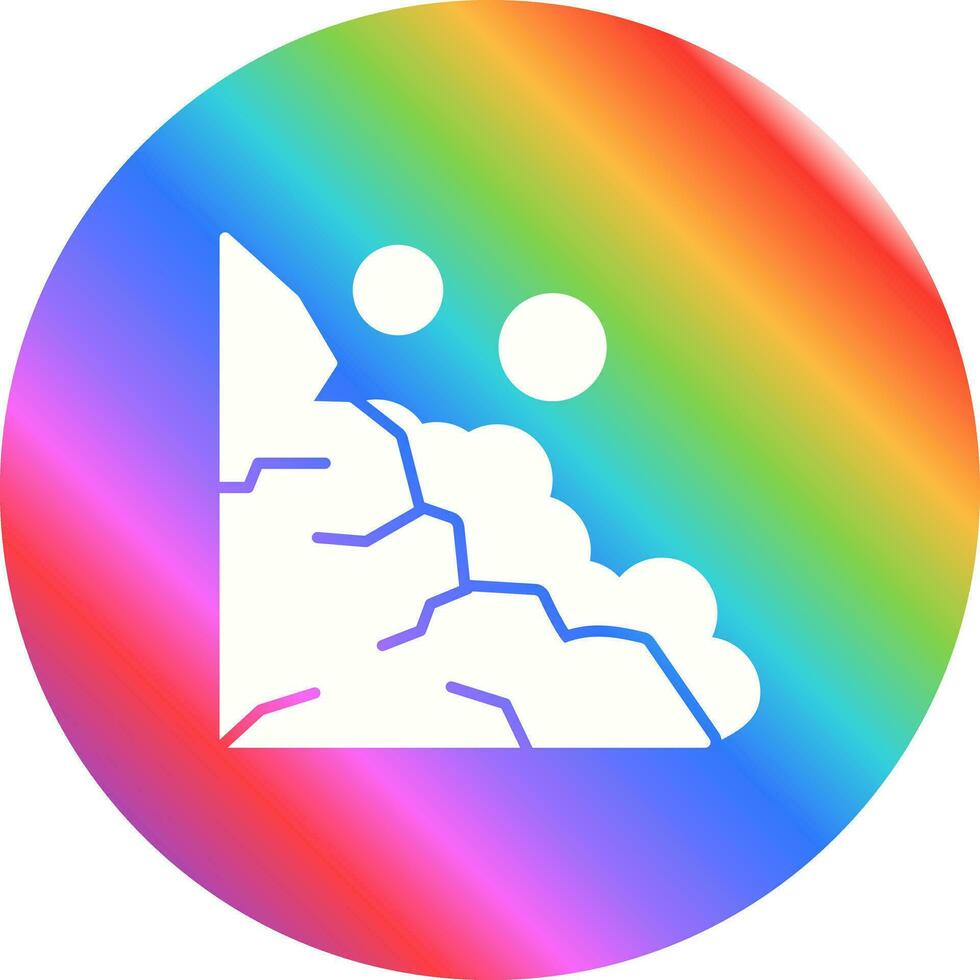 Landslide Vector Icon