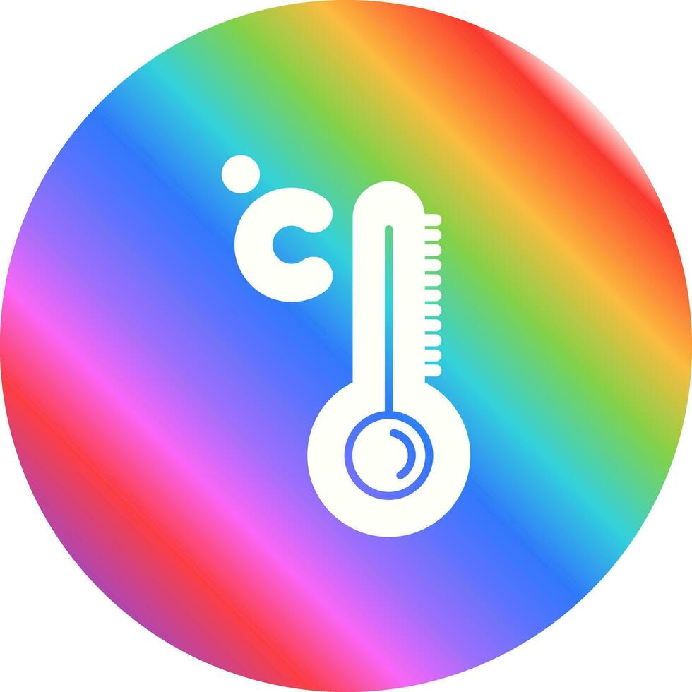 icono de vector de alta temperatura