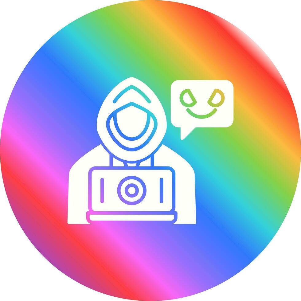 Cyber Attack Vector Icon