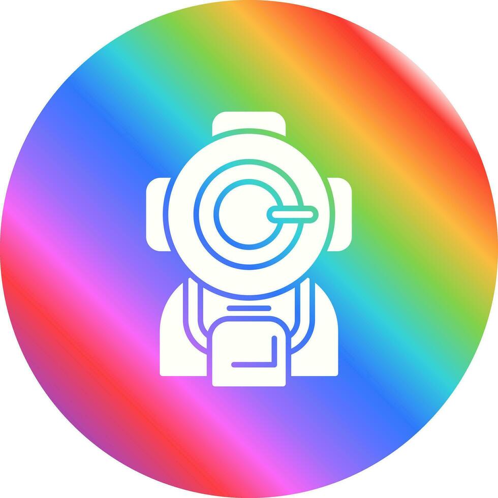 Diving Helmet Vector Icon
