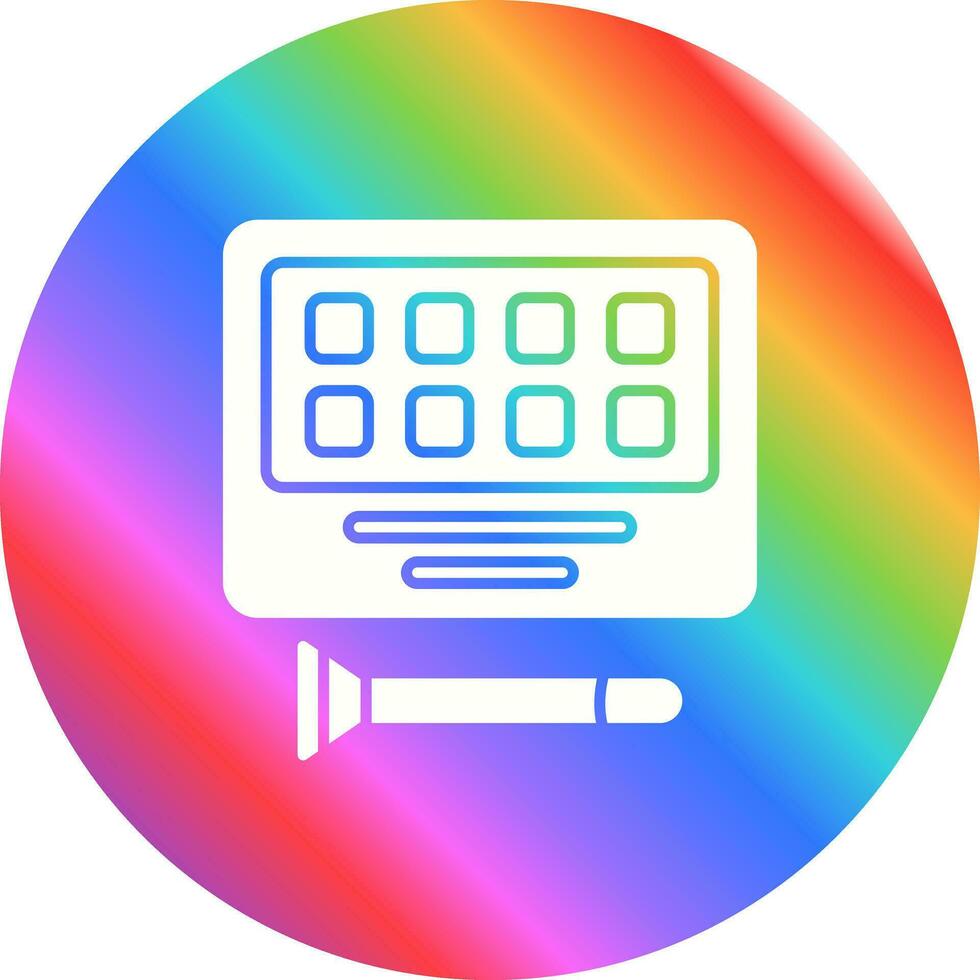 Eyeshadow Vector Icon