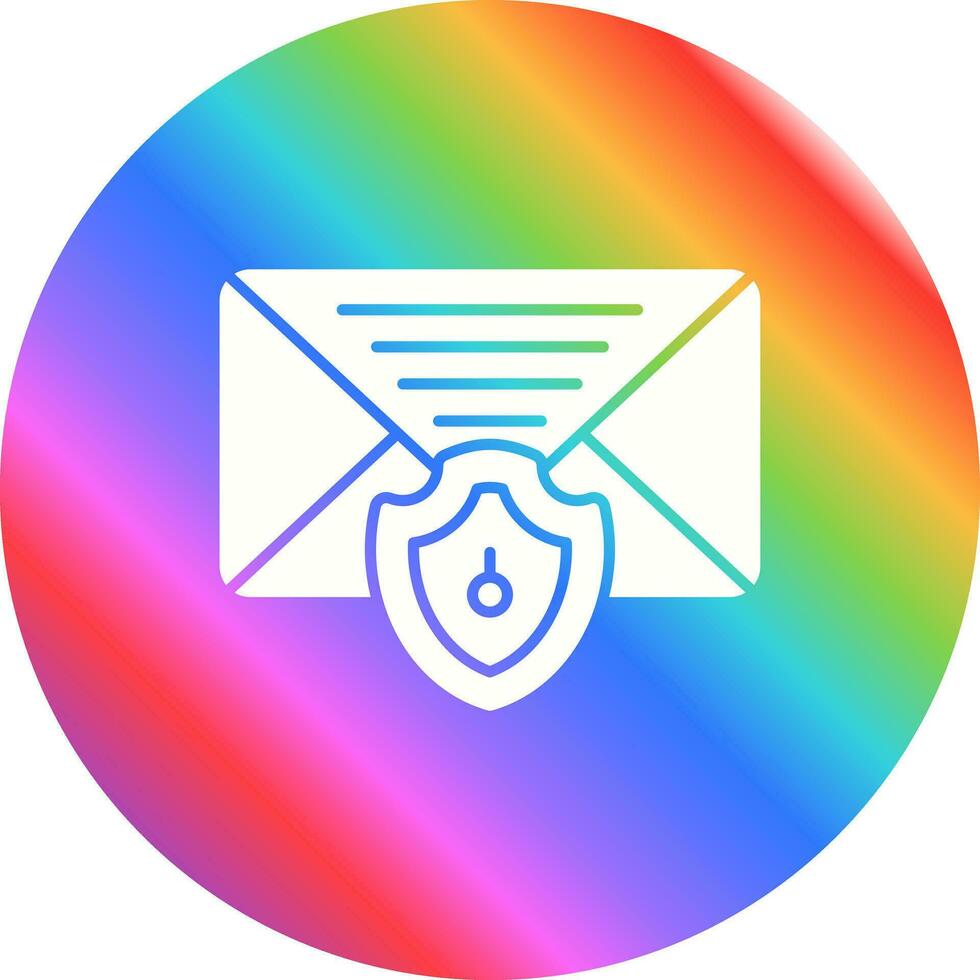 Mail Protection Vector Icon