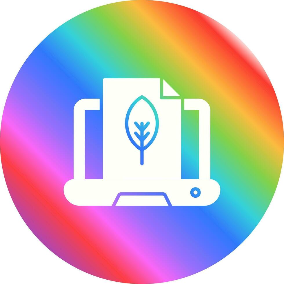 Organic Content Vector Icon