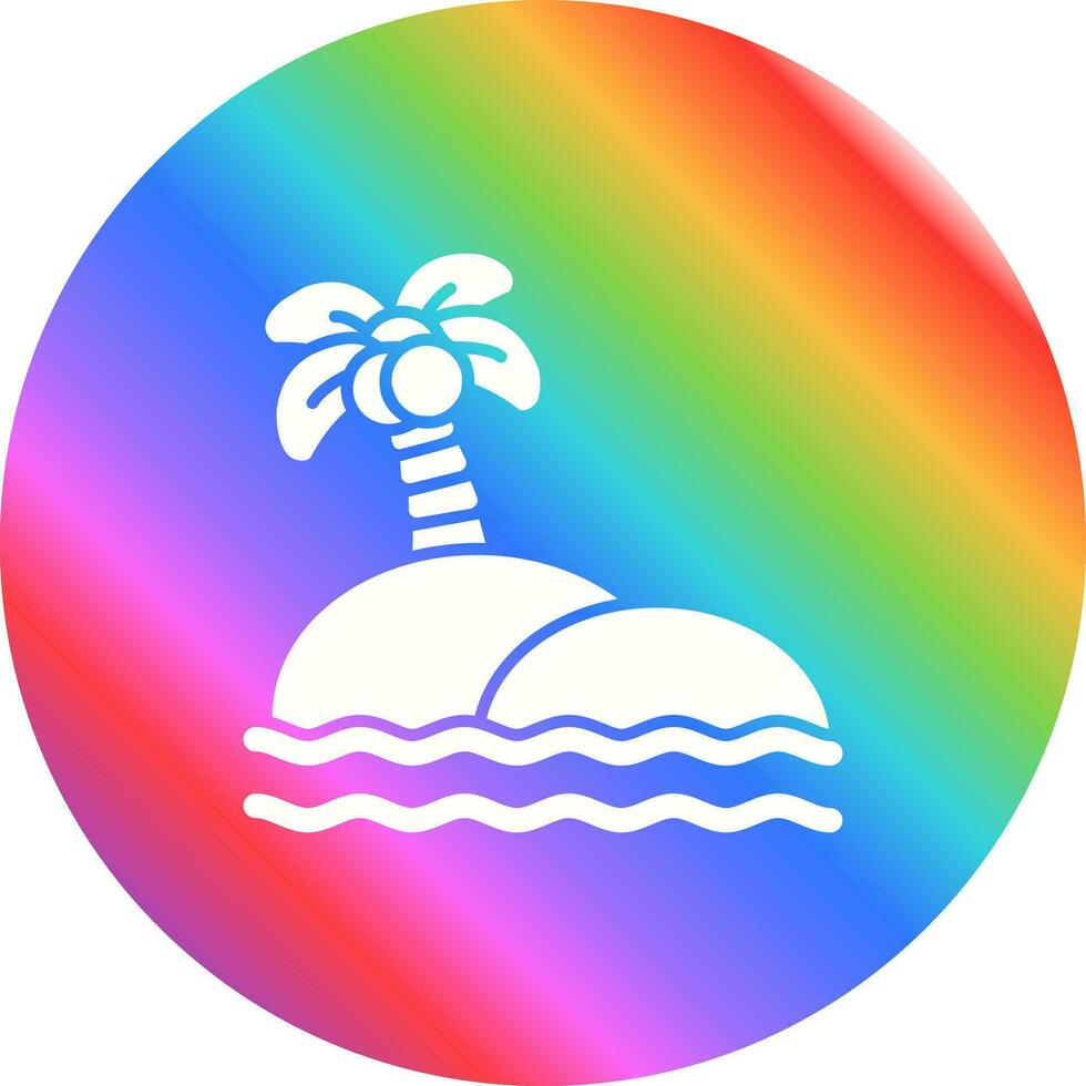 Island Vector Icon