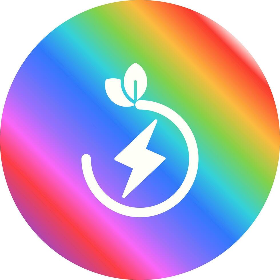 Eco Energy Vector Icon