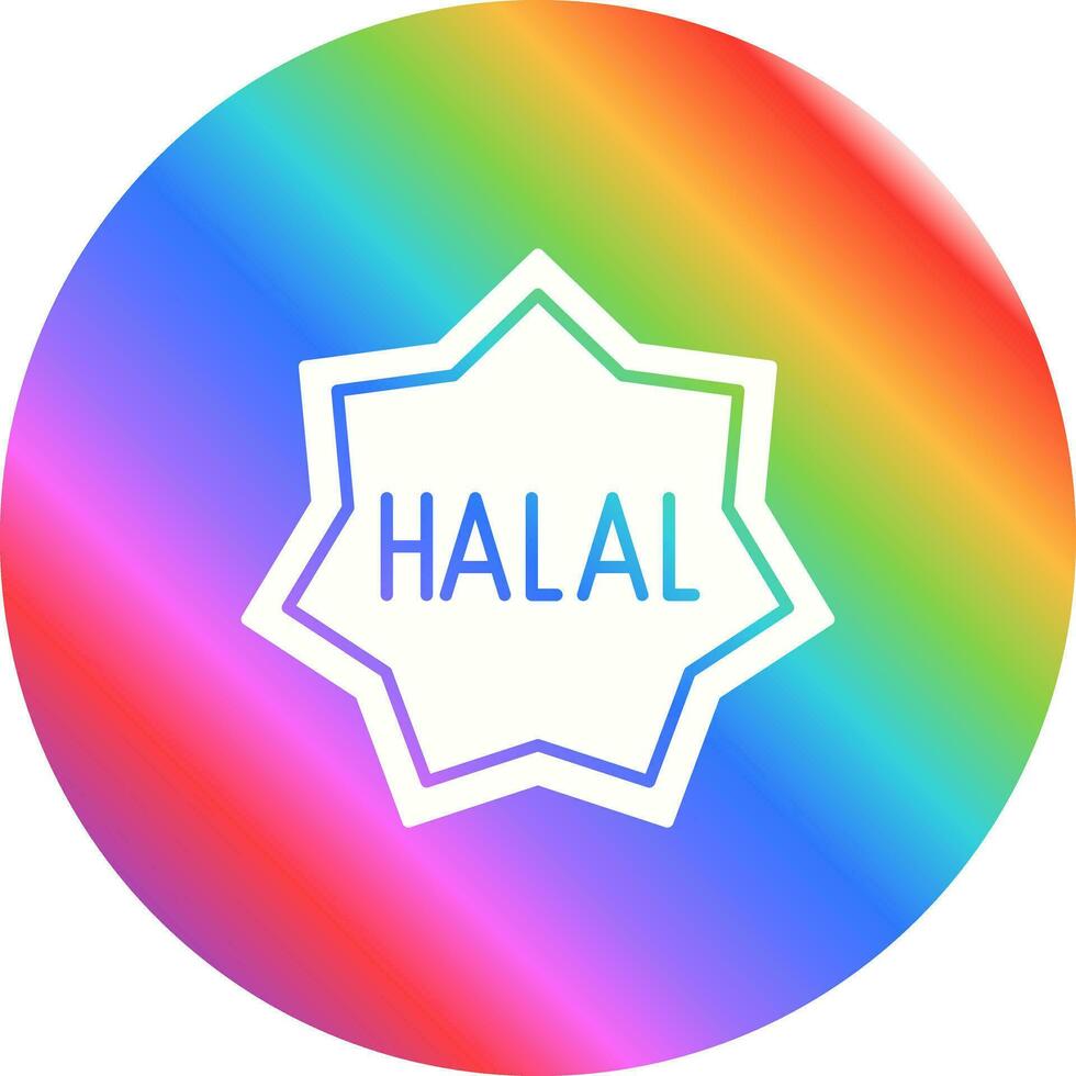 Halal Vector Icon