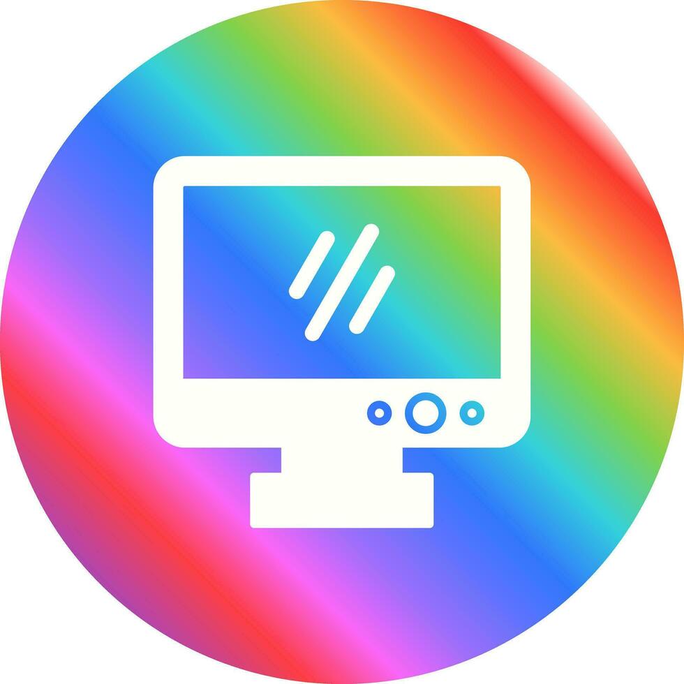 Monitor Vector Icon